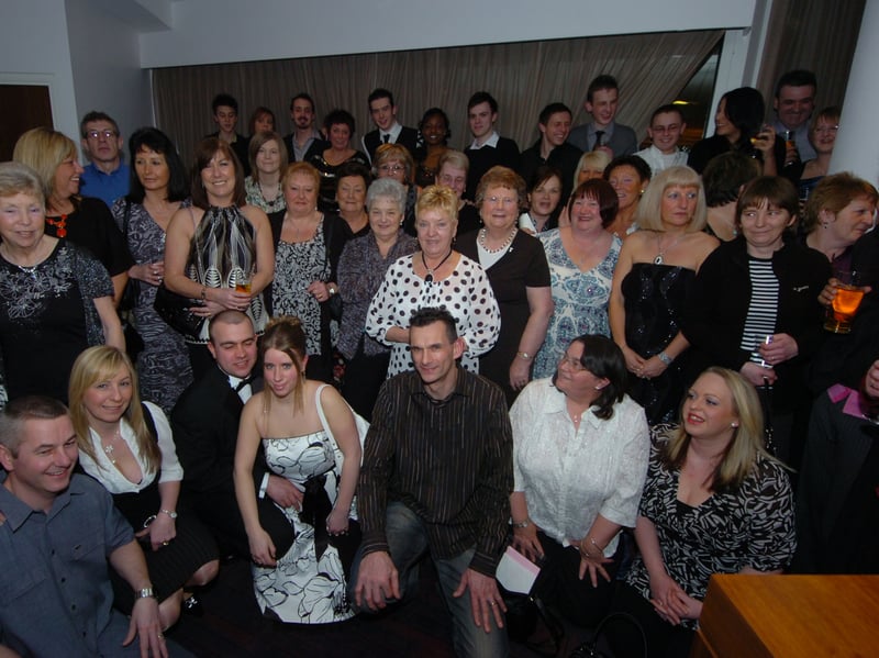 Staff from Woolworths in Sheffield gather at the Novotel, on Arundel Gate, for a farewell dinner