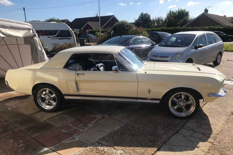 This classic American muscle car is being offered for £39,500 in Thornton Cleveleys.
The seller says there's "tonnes of paperwork", and it's done 33,000 miles.