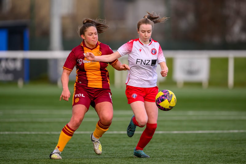 Easily Spartans' most consistent performer, Douglas can play anywhere on the pitch. So far this season she has been seen at both full-back and CDM. Despite fortunes not going the club's way so far this campaign, Douglas has consistently been one of the best players on the pitch and rarely deserves to be on the losing side. Earlier in the campaign she also made her 200th appearance for the club. Credit: Malcolm Mackenzie