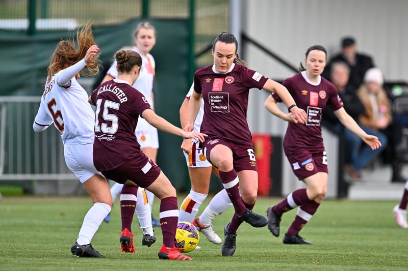 The Hearts midfielder is easily one of the best players in the division. After securing a record fourth-place spot in the league with Hearts, Grant was named in the PFA Team of the Season alongside Brownlie. Her form also saw her named into the Republic of Ireland squad for the World Cup. Grant has also netted important goals for Hearts throughout, with her late equaliser against Hibs in the Edinburgh derby the standout. Credit: Malcolm Mackenzie