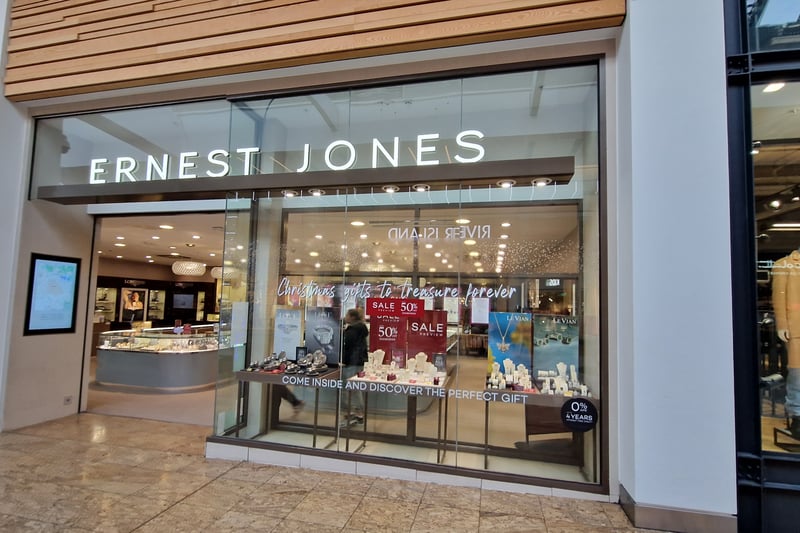 Ernest Jones jewellers is offering Christmas gifts to 'treasure forever' at 'up to' 50 per cent off.
