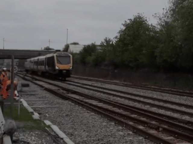 Reform says it would scrap Northern Powerhouse Rail and bring in other projects. File picture shows a train near Sheffield. Picture: David Kessen