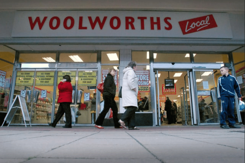 The last day of trading at Woolworths in Jarrow back in 2009. Were you there? 