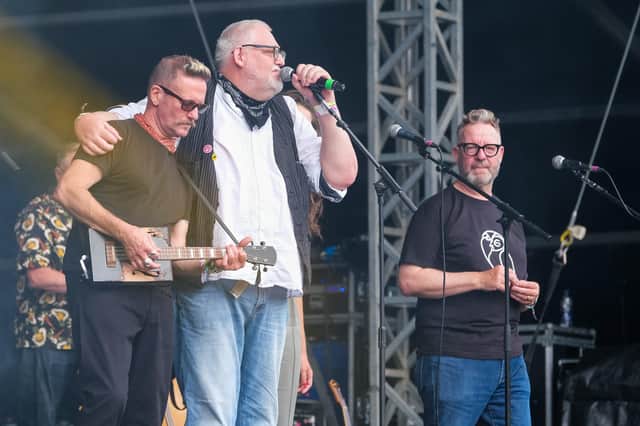 The Everly Pregnant Brothers at Tramlines. Picture: Dean Atkins, National World
