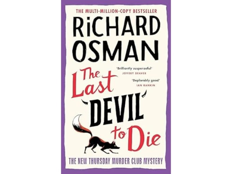 The popularity of television host Richard Osmond's series of crime novels set in an old folk's home shows not sign of letting up anytime soon. The fourth book was another hit. "Shocking news reaches the Thursday Murder Club. An old friend in the antiques business has been killed, and a dangerous package he was protecting has gone missing. As the gang springs into action they encounter art forgers, online fraudsters and drug dealers, as well as heartache close to home."