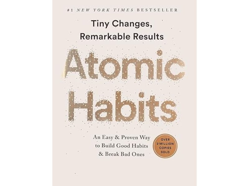Completing the top 10 is James Clear's self-help book promising "an easy and proven way to build good habits and break bad ones".