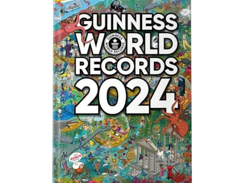 First published in 1955, The Guiness Book of Records still sells a huge number of copies every year. "Dive into thousands of new and classic records, with topics as diverse as rollercoasters, robots, movie props and gaming. The theme of this year's edition is the Blue Planet, so take the plunge with our opening chapters, as we encounter bizarre and deadly sea creatures, swim through the largest coral reefs and explore the seabed for shipwrecks."