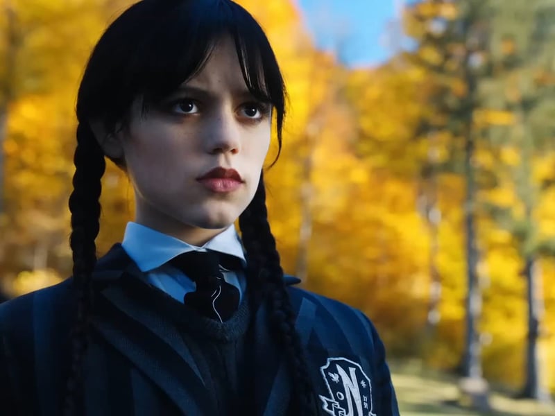 Starring Jenna Ortega as the titular member of the Adams Family, this spooky treat has been watched for 507,700,000 hours. "Smart, sarcastic and a little dead inside, Wednesday Addams investigates a murder spree while making new friends - and foes - at Nevermore Academy."