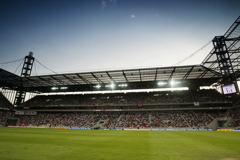 Average attendance at 
RheinEnergieSTADION - 49,729