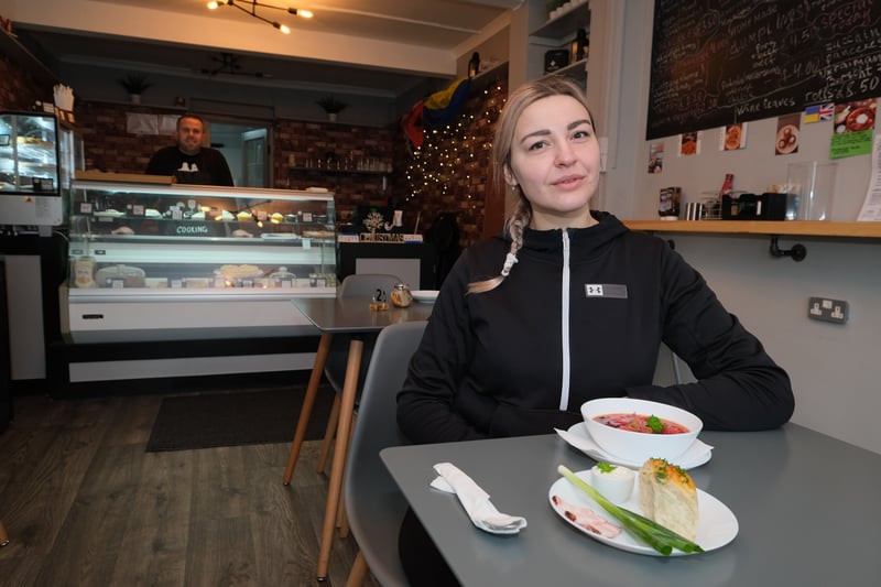 Inha Haidysh and husband Bledar Boci opened At the End Cafe in Crookes in November 2023.