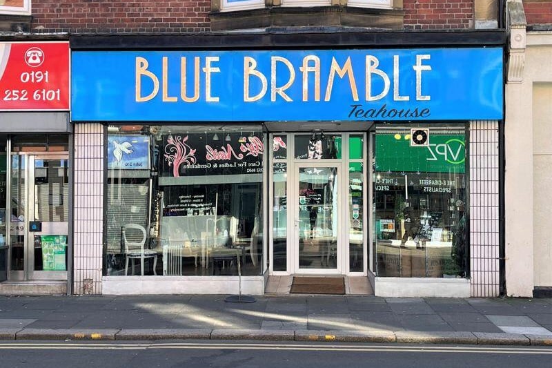 The Blue Bramble Teahouse is on the market for offers in excess of £22,500.
