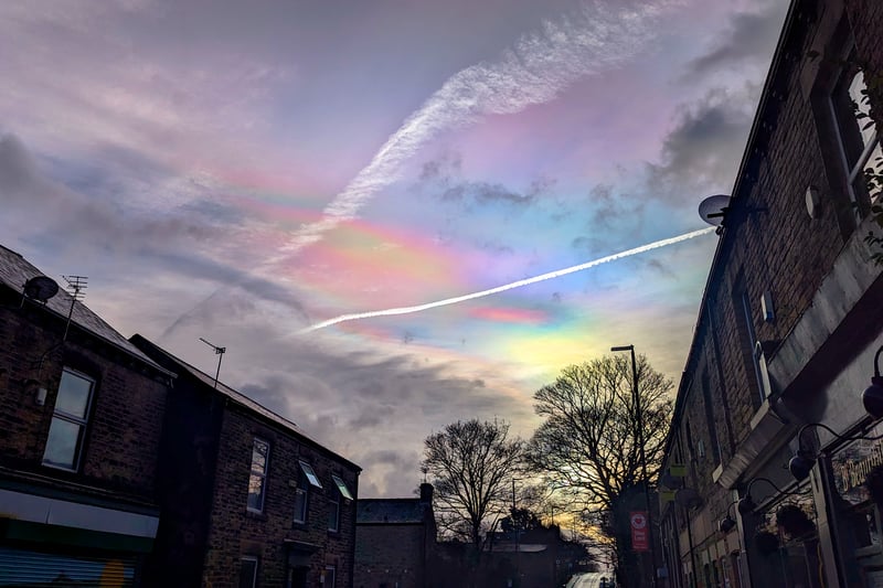 Dmitri Armitage captured the beautiful nacreous clouds above Walkley, Sheffield, on the morning of December 21. 