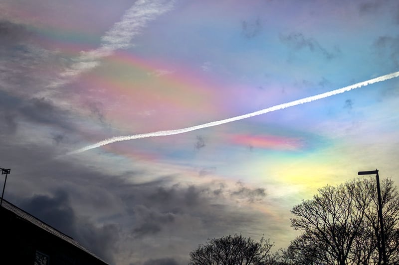 Dmitri Armitage captured the beautiful nacreous clouds above Walkley, Sheffield, on the morning of December 21. 