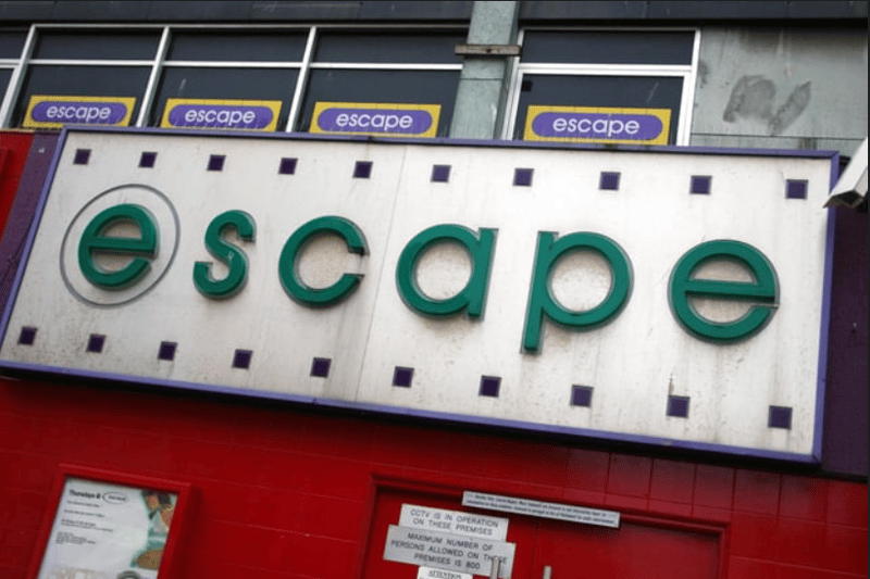 A 2005 view of Escape. Was it a favourite of yours in the early 2000s?