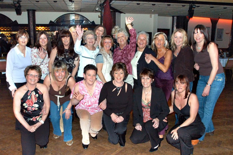 Some more of the former Dewhirst workers pictured at their reunion in the Alexandra in 2004.