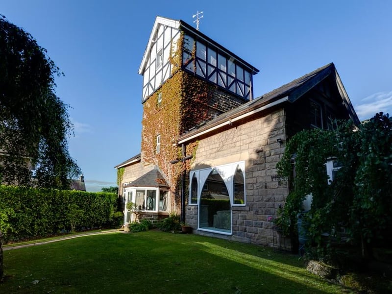 Aptly named 'The Water Tower', this property is one of the most brilliantly unique homes in Sheffield. (Photo courtesy of Blenheim Park Estates)