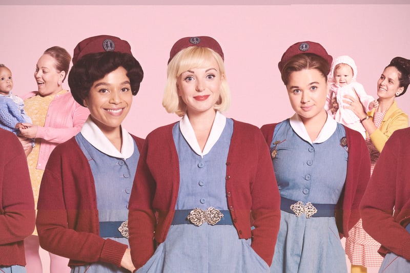 BBC period drama Call The Midwife, focuses on a group of working midwives during the 1950s and 1960s. First airing in 2012, and consisting of 13 series so far, each season has had its own Christmas special.

Every series of Call The Midwife and their Christmas specials are available to watch on BBCiPlayer and UKTV Play.