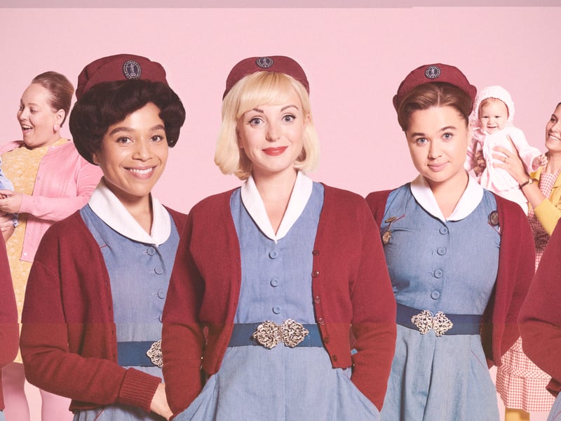 BBC period drama Call The Midwife, focuses on a group of working midwives during the 1950s and 1960s. First airing in 2012, and consisting of 13 series so far, each season has had its own Christmas special.

Every series of Call The Midwife and their Christmas specials are available to watch on BBCiPlayer and UKTV Play.