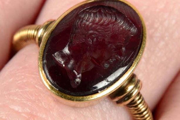 Take this 19th century garnet ring, featuring Augustus. It was expected to realise no more than £200, yet went for a whopping £117,000. Someone must’ve had a thing for Roman emperors. Fellows senior specialist Ben Randall said: “This was an amazing result!”