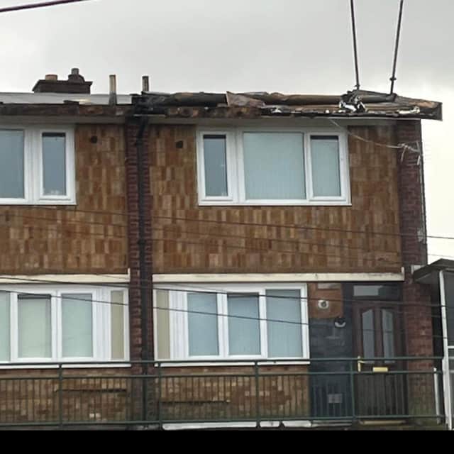 Sheffield Housing repairs teams have been carrying out repair works today (December 22) to roofing of maisonettes in the Lowedges area of the city.