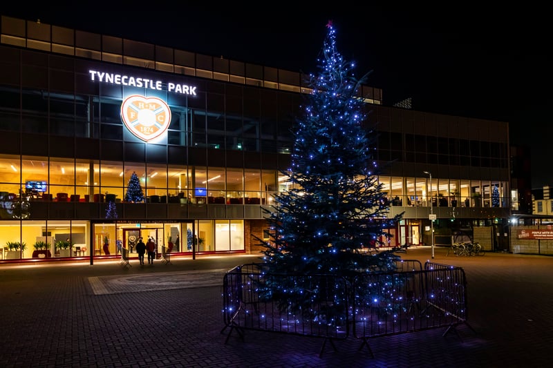 We take a look at Hearts fans over Christmases gone by.