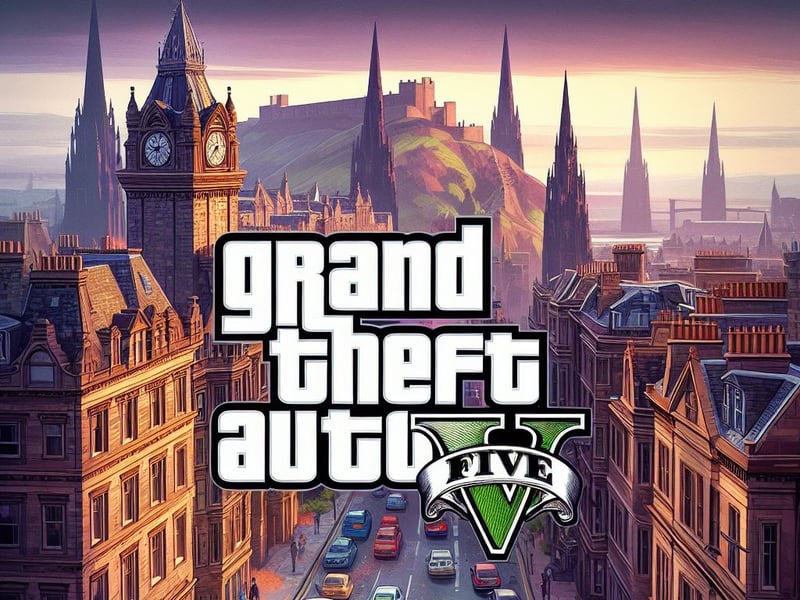 What the cover for GTA: Scotland could look like. 