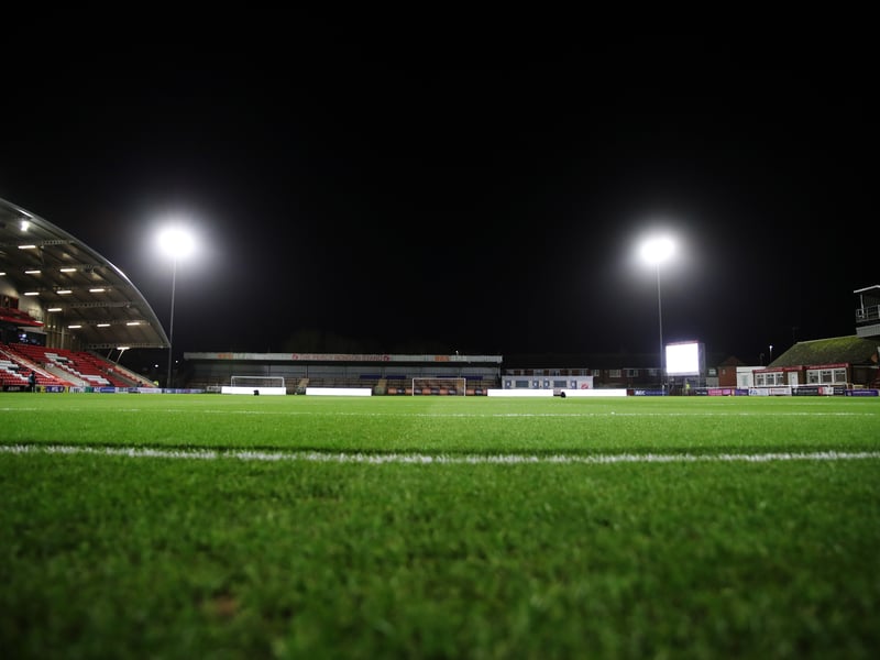Average attendance - 3,284
