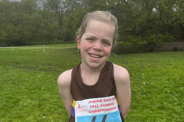 Martha Mackenzie, aged 10, is taking her love for cross country to the road as she raises money for Sheffield Children's Hospital