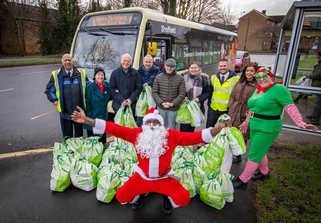 The donations will ensure more people and families in Sheffield eat this Christmas.