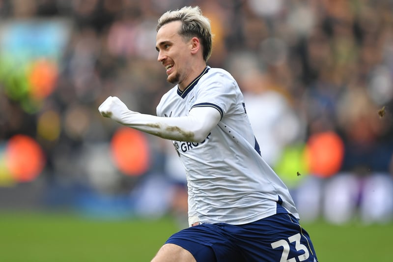 PNE's formation hasn't changed in recent weeks, so Millar is likely to continue down the left flank. Could be the difference maker for Preston on the day.