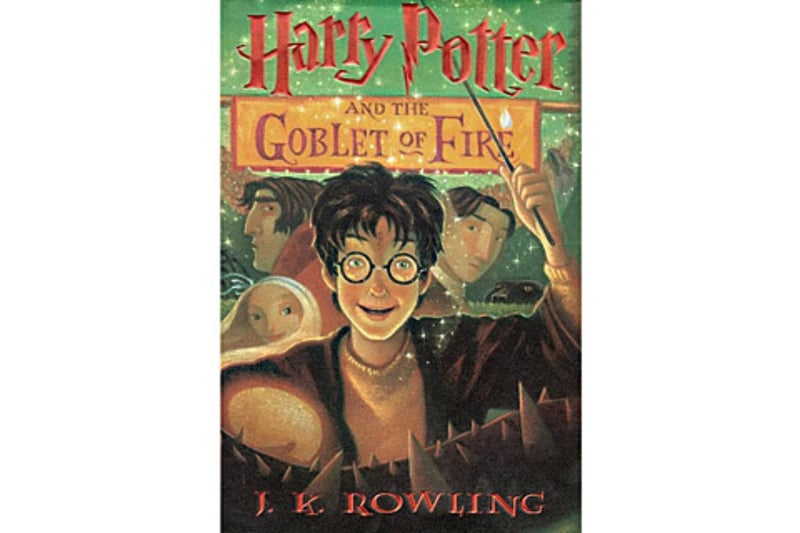 The fourth book in the Harry Potter epic is the second most read of the year. "The Triwizard Tournament is to be held at Hogwarts. Only wizards who are over seventeen are allowed to enter - but that doesn't stop Harry dreaming that he will win the competition. Then at Hallowe'en, when the Goblet of Fire makes its selection, Harry is amazed to find his name is one of those that the magical cup picks out. He will face death-defying tasks, dragons, and dark wizards, but with the help of his best friends, Ron and Hermione, he might just make it through - alive!"