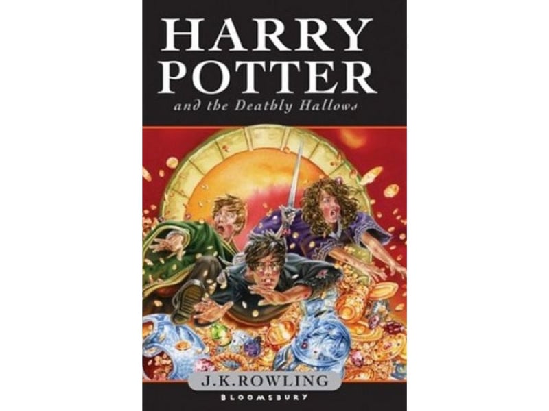 The seventh and final Harry Potter book comes fourth. "As he climbs into the sidecar of Hagrid's motorbike and takes to the skies, leaving Privet Drive for the last time, Harry Potter knows that Lord Voldemort and the Death Eaters are not far behind. The protective charm that has kept Harry safe until now is broken, but he cannot keep hiding. The Dark Lord is breathing fear into everything Harry loves and to stop him Harry will have to find and destroy the remaining Horcruxes. The final battle must begin - Harry must stand and face his enemy..."