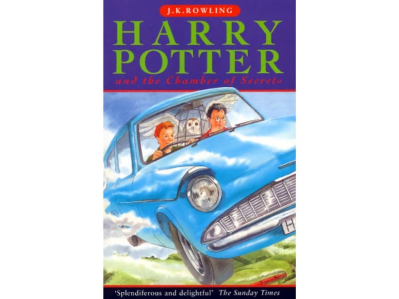 The least popular Harry Potter book in the seven-strong series is still the eighth most-read of the year according to Amazon. "Harry Potter's summer has included the worst birthday ever, doomy warnings from a house-elf called Dobby, and rescue from the Dursleys by his friend Ron Weasley in a magical flying car! Back at Hogwarts School of Witchcraft and Wizardry for his second year, Harry hears strange whispers echo through empty corridors - and then the attacks start. Students are found as though turned to stone... Dobby's sinister predictions seem to be coming true."