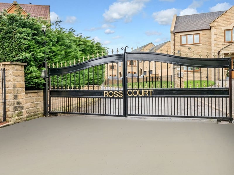 Ross Court is a private, gated road. (Photo courtesy of Zoopla)