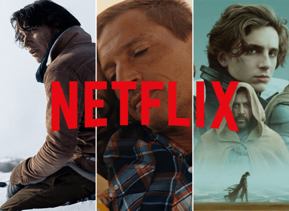 Here are the top 10 films landing on Netflix in the new year. Cr. Netflix.