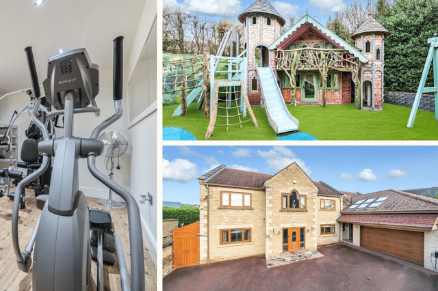 This mega-mansion is for sale just outside Sheffield. (Photos courtesy of Zoopla)