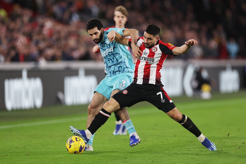 Ait-Nouri was the busier of the two full-backs, dealt with Wissa confidently and pressed well.