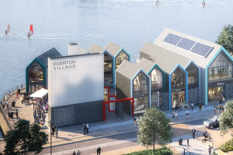 This is what Egerton Village at Wirral Waters might look like in the future.