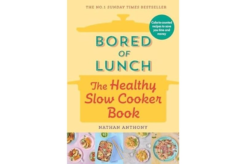 Not content with cornering the market on air fryers, Nathan Anthony did the same for trendy slow cookers, selling 352,742 hardbacks. "Nathan Anthony, the home cook with over 3 million followers, shares delicious and easy home-style recipes that can all be made in your slow cooker while you get on with your day. Calorie-counted and perfect for anyone enjoying a slimming lifestyle or following a diet programme, satisfying, flavourful food has never been so easy and affordable."