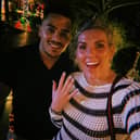 Lioness Millie Bright, former player of Sheffield United, has revealed her stunning ring after a 'beautiful' proposal from beau Levi Crew. 