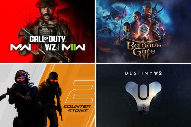 Some of the Steam games that have attracted the most players during 2023.