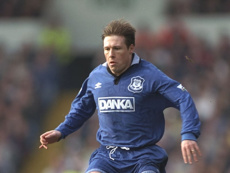 The experienced attacker was 23 at the time but had already made his name at Tottenham and Middlesborough, as well as his England debut and he was part of the Euro 1996 and 2000 squads. He enjoyed four years at Everton and played over 100 times.