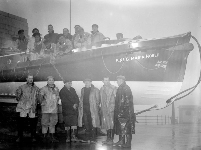 Maria Noble lifeboat launched in thick fog for its half-yearly inspection