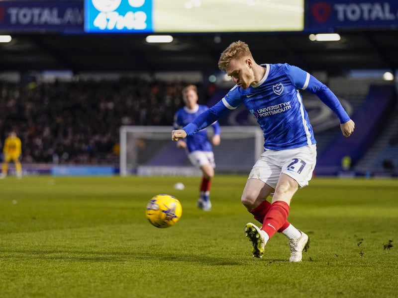 The left-back wasn't the Jack Sparkes we've come to admire this season during the defeat at Bristol Rovers. He's one who could perhaps do with a rest after starting each of Pompey's past eight league games. That's tough, though, as the Blues wait on Connor Ogilvie's return. Meanwhile, no doubt, he'll be up for his first trip pack to St James Park following his summer departure.