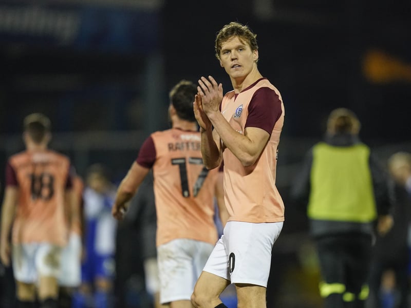 Continues to prove his knockers wrong as he continues to fill the gap left by the injured Regan Poole. Is one of Pompey's fittest players, too, so there's no need to rest Raggs.
