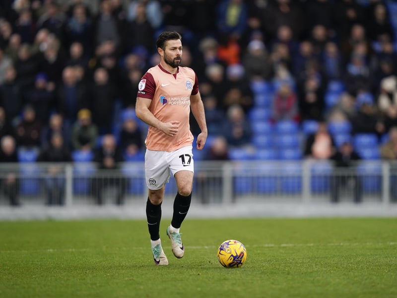 The Scouser remains on of Pompey's most consistent performers. And he'll need to be up for another battle with Zak Swanson out through injury and needing an operation.