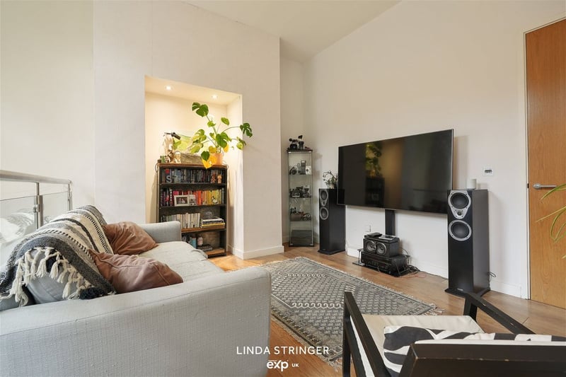 The 800 square-foot apartment will provide plenty of space for first-time buyers and couples. Photo: Zoopla
