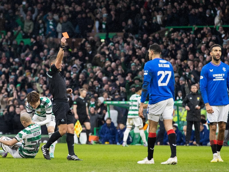 Philippe Clement's side have just 36 yellow cards this season - the lowest in the league. However, their four red cards is a league high. They average 10.8 fouls per game.