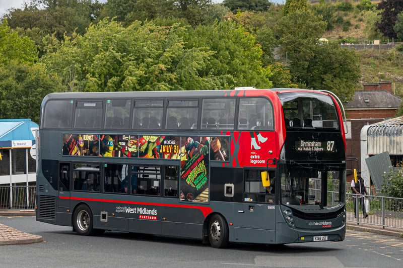 Birmingham has a wide bus network. 84% of public transport use in the West Midlands is by bus
