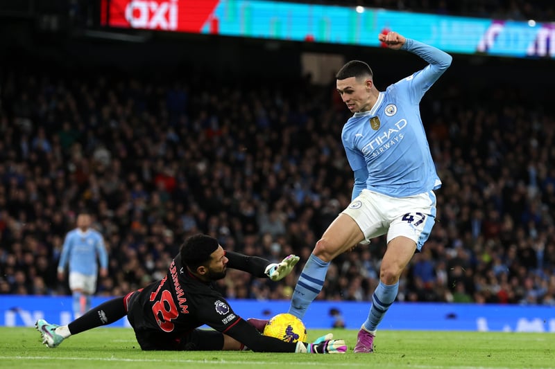 City's man of the moment. Foden has been in sensational form operating from an attacking midfield role.